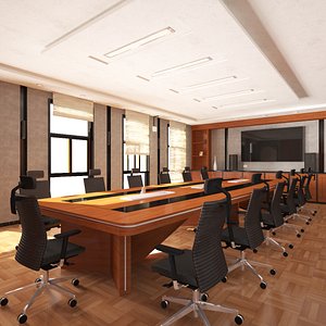 3D Meeting Room model