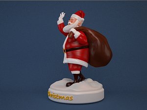 Santa Claus print ready
