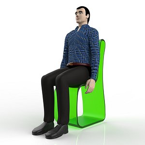 Sitting Manikin