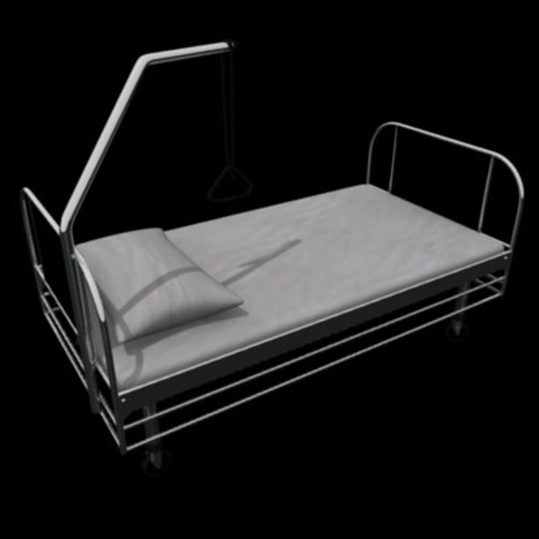 3d Hospital Beds Model