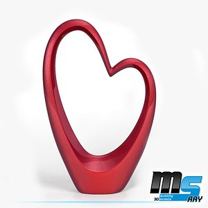 max sweet heart sculpture