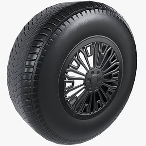 3D Rim And Tire V13 model