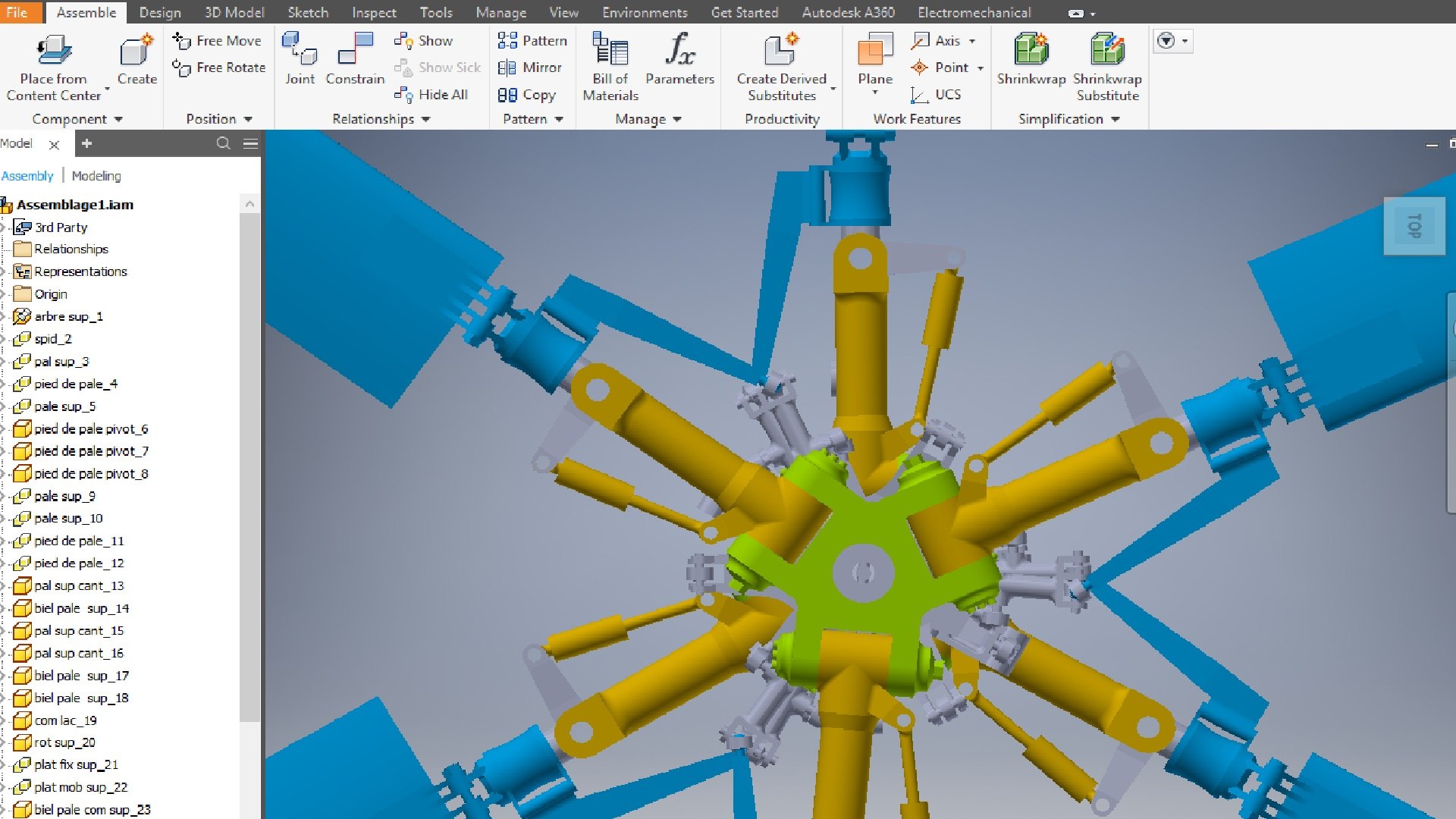 3D Helicopter Rotor Model - TurboSquid 1722551