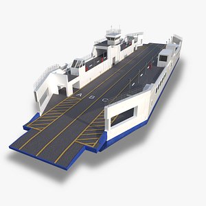 3D Torpoint Ferry model