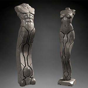 Man Woman statue