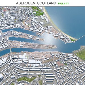 Aberdeen City in Scotland