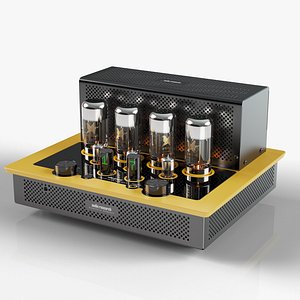 Audio Research I 50 Yellow and Black 3D model