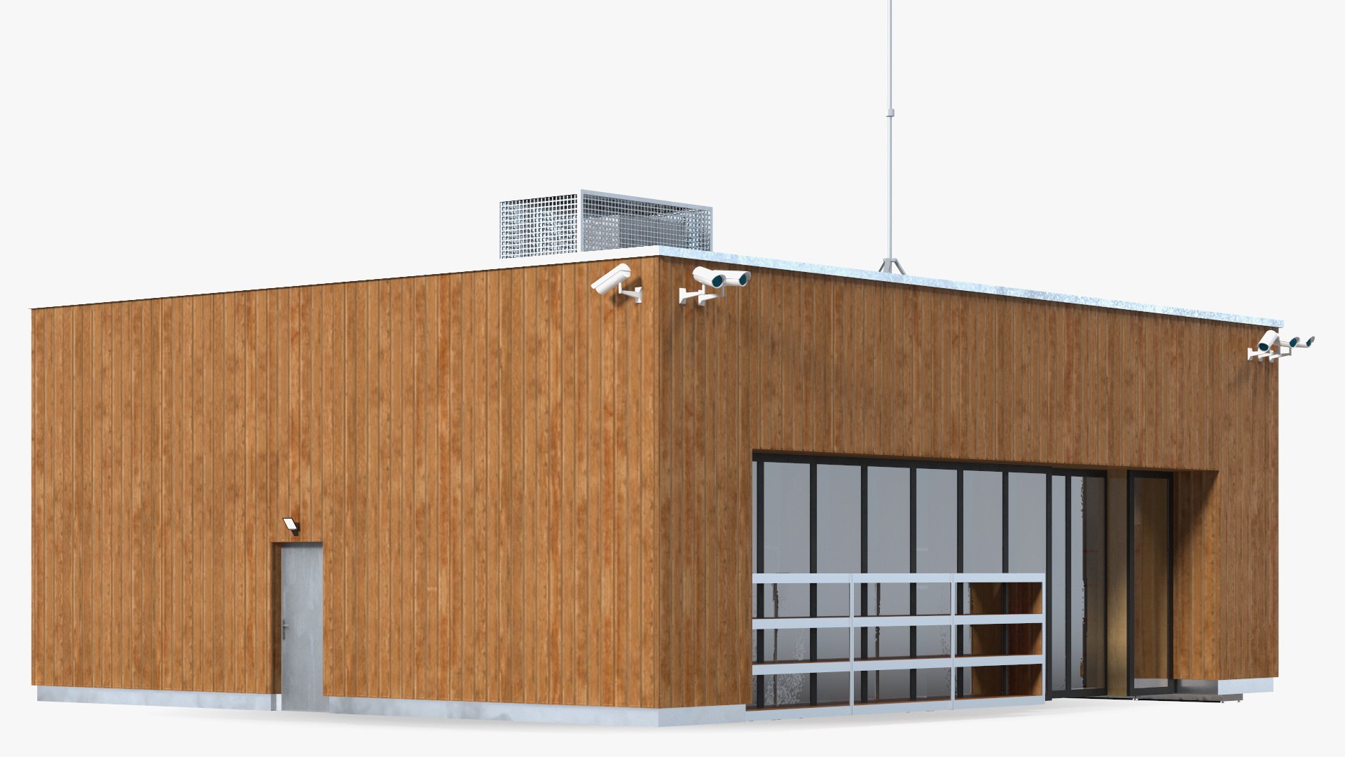 3D Small Shop Building model - TurboSquid 2026366