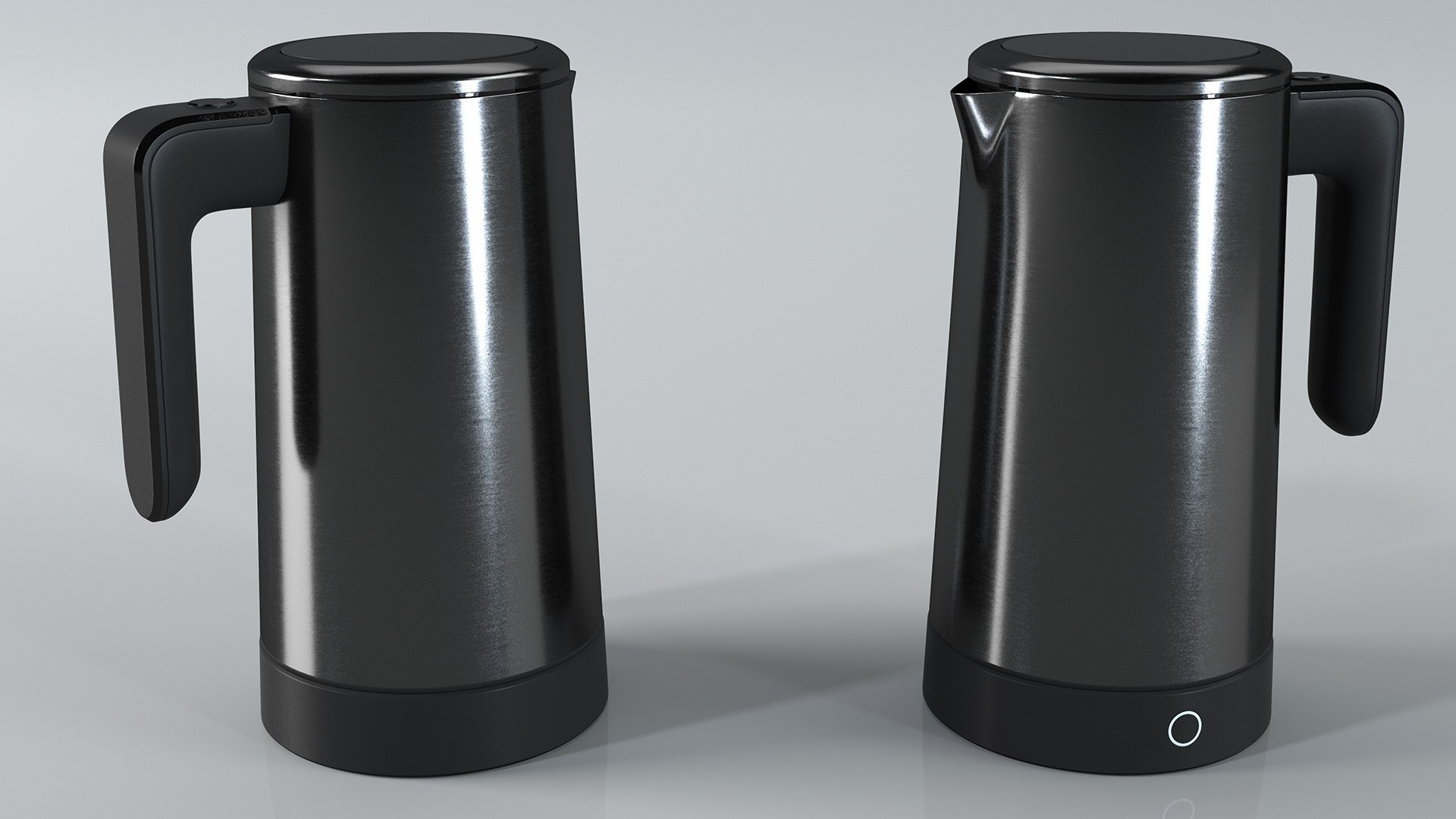 Smart Electric Kettle with Remote Control 3D model preview
