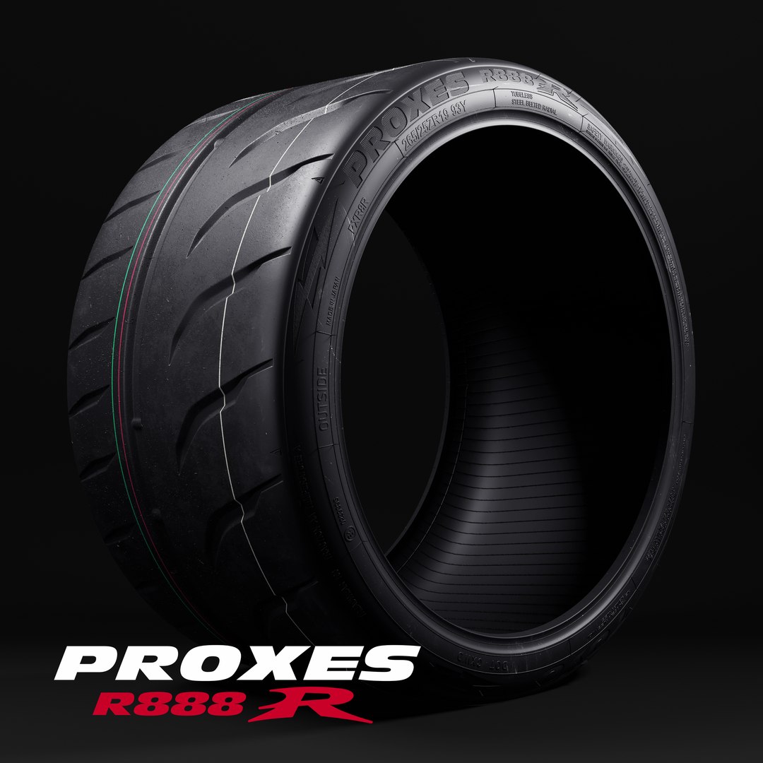 3D Model Toyo Proxes R888r - TurboSquid 1487622