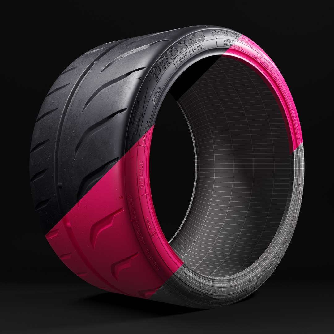 3D Model Toyo Proxes R888r - TurboSquid 1487622
