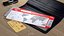 Carte d'embarquement rouge