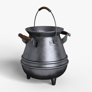 3D cartoon pot