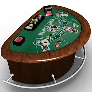 blackjack table model