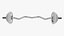 weight bar curved model