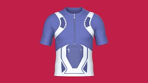 Men Half-Zip Cycling Jersey