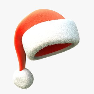 santa hat 3d model