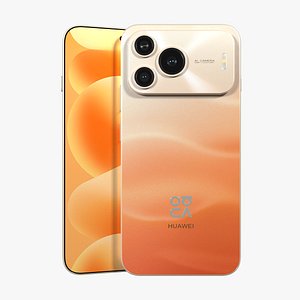 3D Huawei nova 16 SE Orange