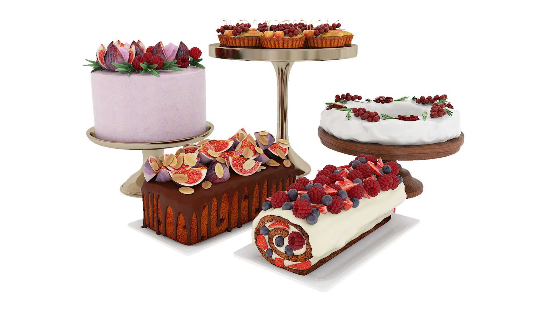 Fruit berry cake collection 3 3D model https://p.turbosquid.com/ts-thumb/Zt/vHqRJx/I8/01/jpg/1655142094/1920x1080/fit_q87/b6d2baee68831e69be1f5a1e829320556a58f82f/01.jpg