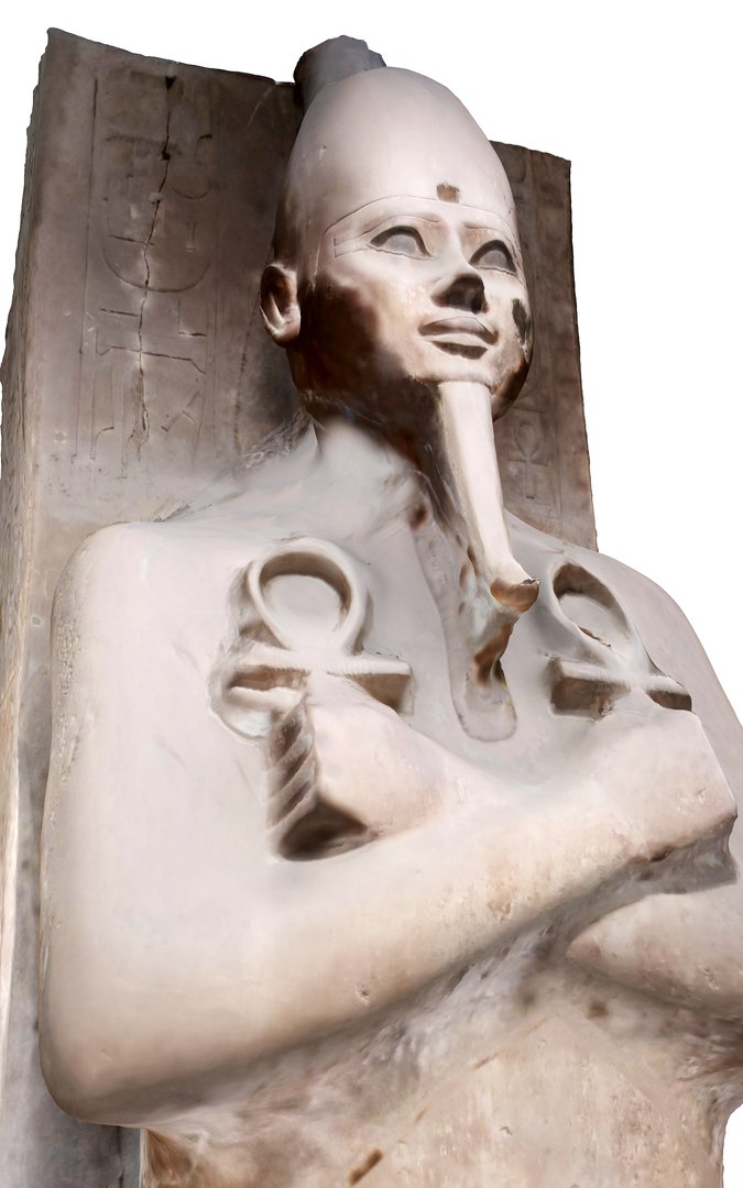 3D Model Egypt Statue TurboSquid 2027827