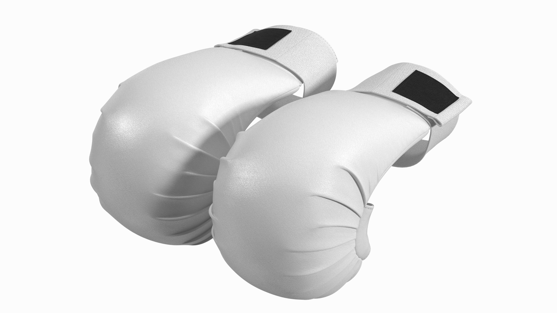 3D Sports Combat Gloves White model TurboSquid 2144478