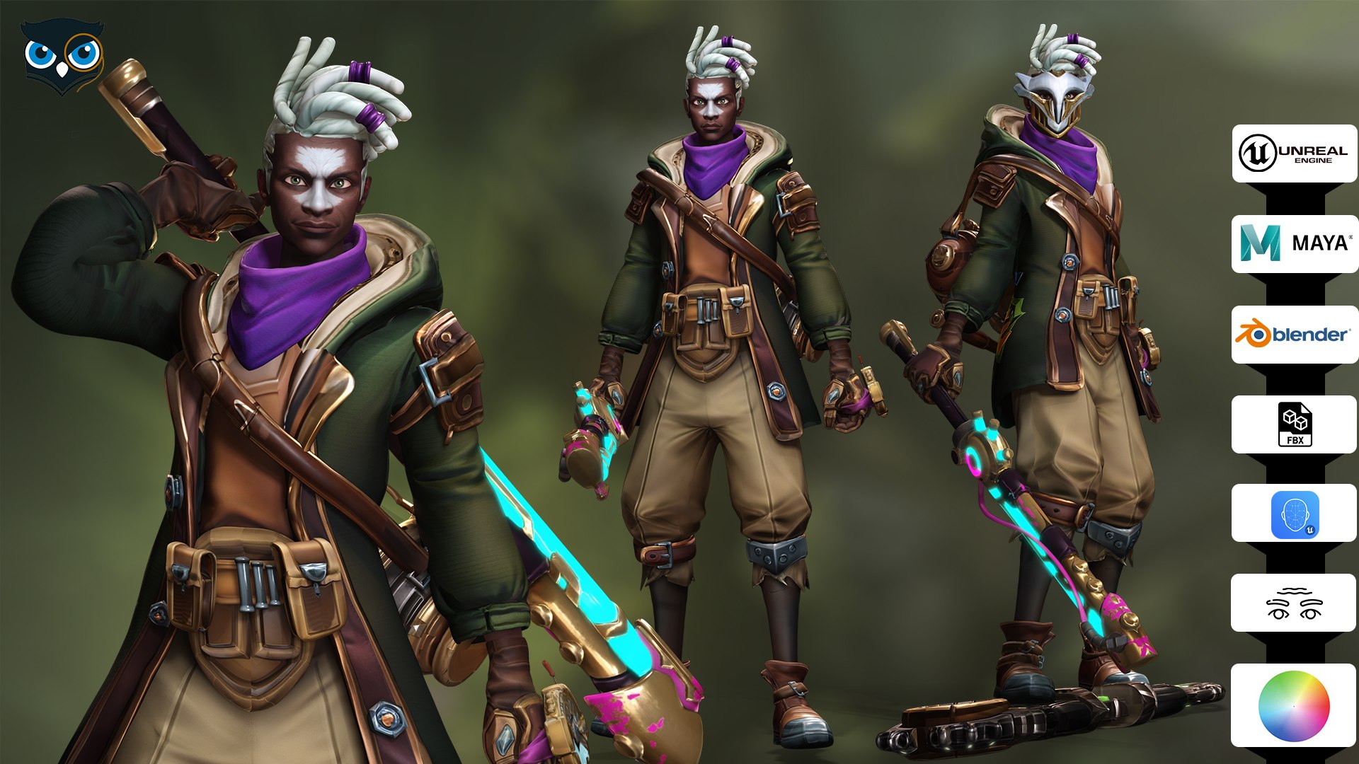 3D Arcane Firelights Ekko model https://p.turbosquid.com/ts-thumb/Zu/5A94TB/cp/arttemp/jpg/1735591235/1920x1080/fit_q87/1f3b8f13b056f026ec8e7fbb0a5fa2bc4c8b1713/arttemp.jpg
