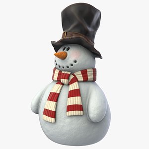 Snowman(01) (Vray+PBR)