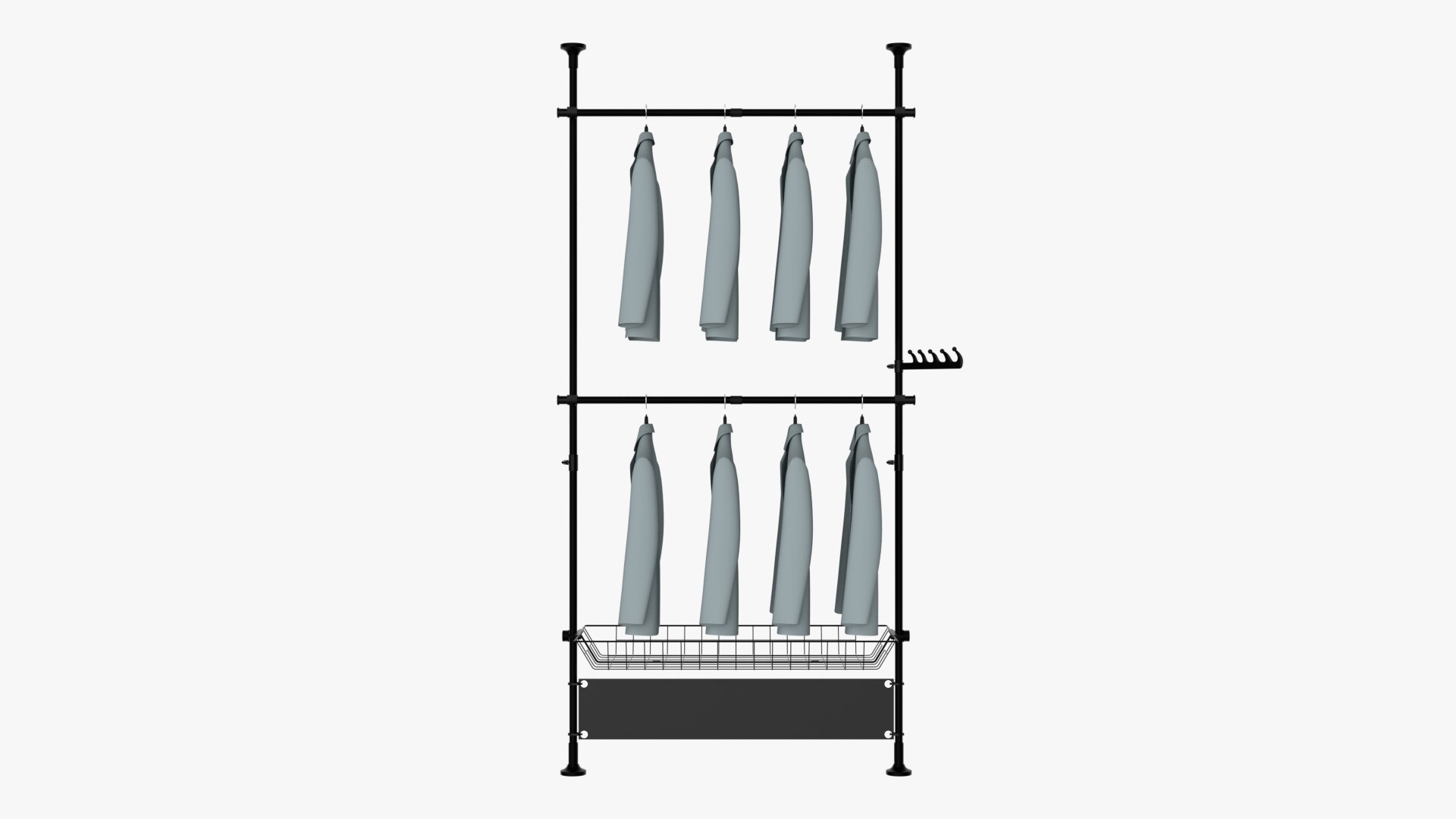Adjustable Clothing Rack 3D model https://p.turbosquid.com/ts-thumb/Zu/IMCPWS/Mx/ren9/png/1786819857/1920x1080/fit_q87/af4c958d7e1751bd9a56709f11809dd752142e44/ren9.jpg