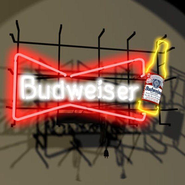 miller coors Budweiser ライトサイン ネオン 酒場 old 【公式通販】