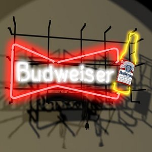 Bud Neon Sign 01