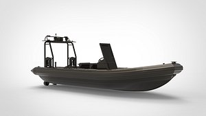 3D lifeboat 3d printed model