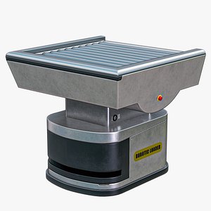 3D AMR Autonomous Robotic Transporter Conveyor Vehicle PBR