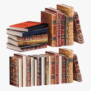 3D books - model