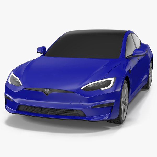 3D Tesla Model S Plaid Exterior Only