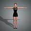 kristen stewart Character Low-poly