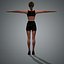 kristen stewart Character Low-poly