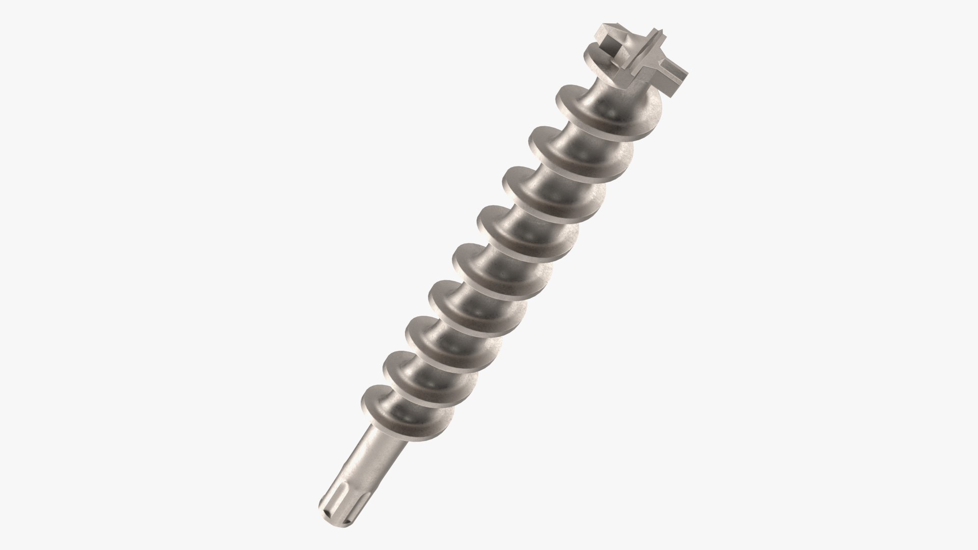 Concrete Auger Bit New 3D model preview