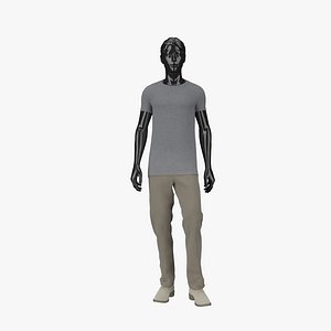 showroom mannequin male 09 3d max