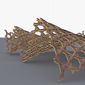 Layered Beams Dancing Structure model