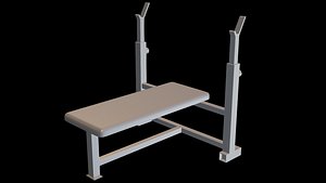 Adjustable Weight Bench press Station