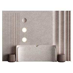3D Wall panel Headboard
