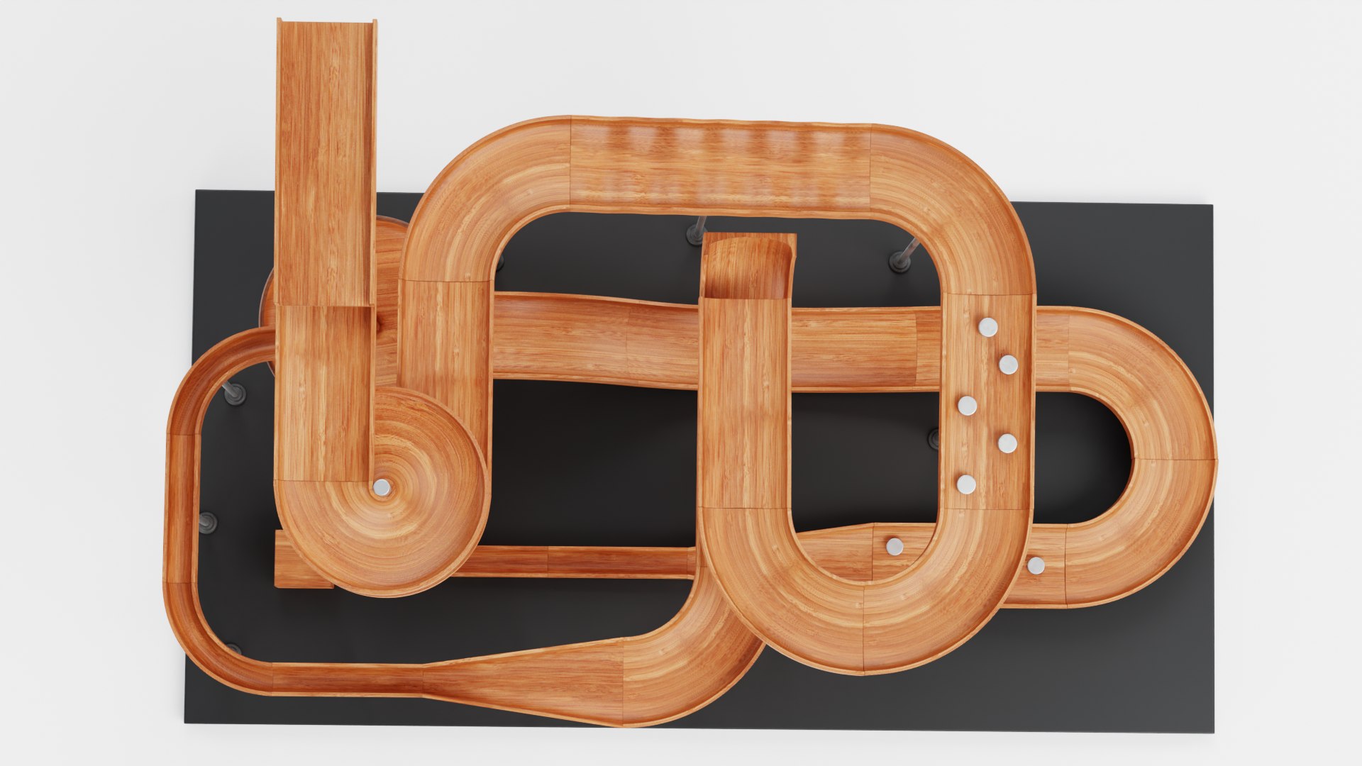 Marble Run Track 3D - TurboSquid 2380572