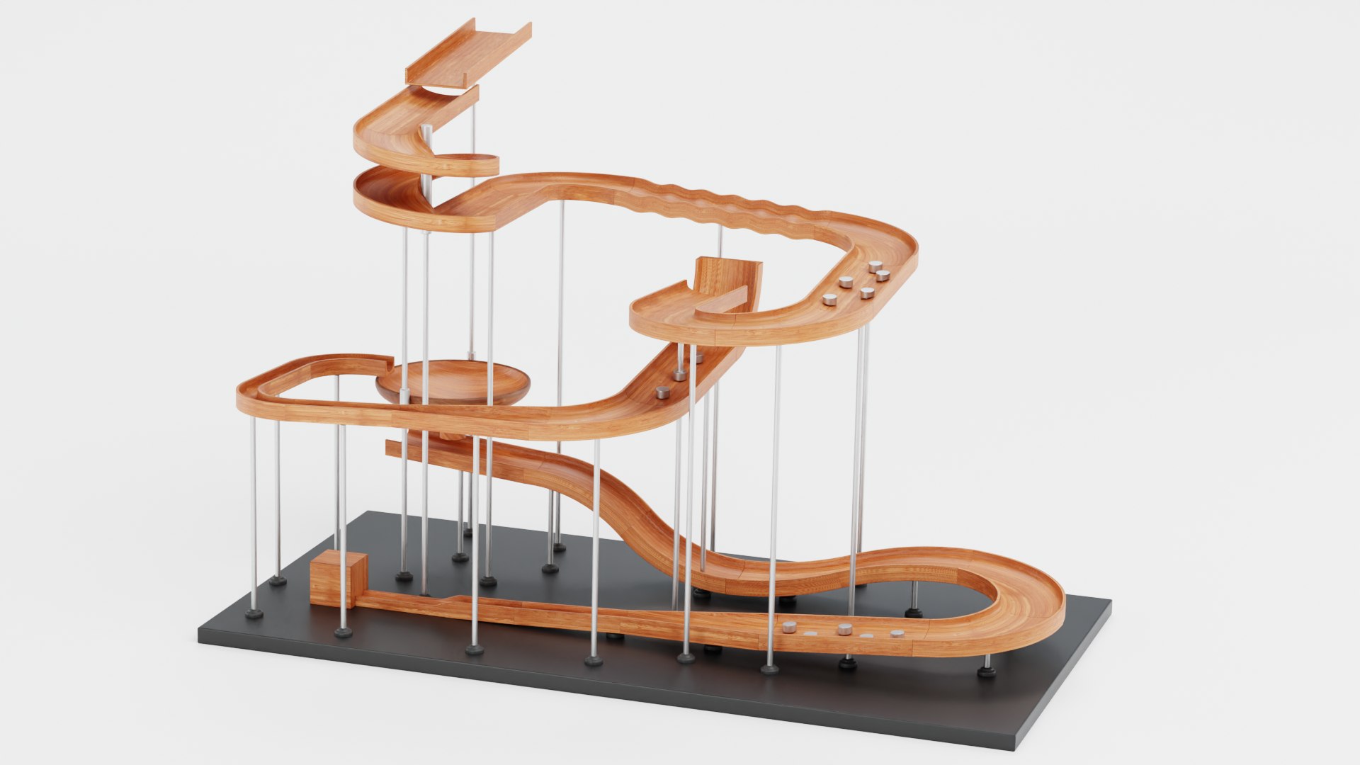 Marble Run Track 3D - TurboSquid 2380572