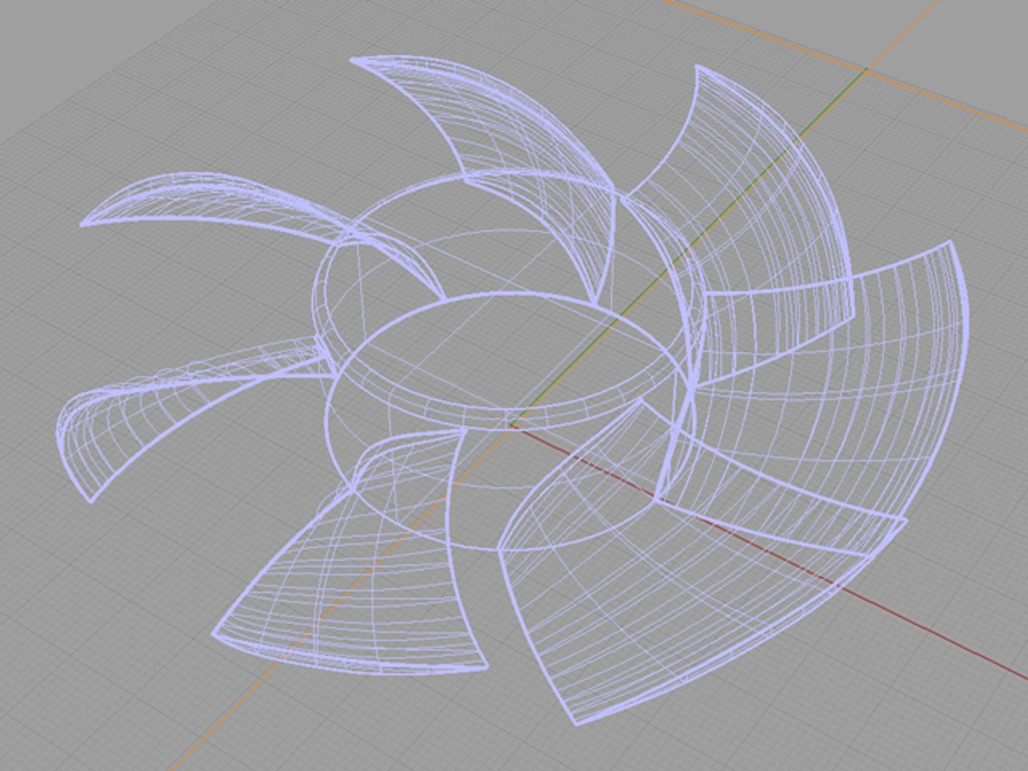 3d Computer Fan Model