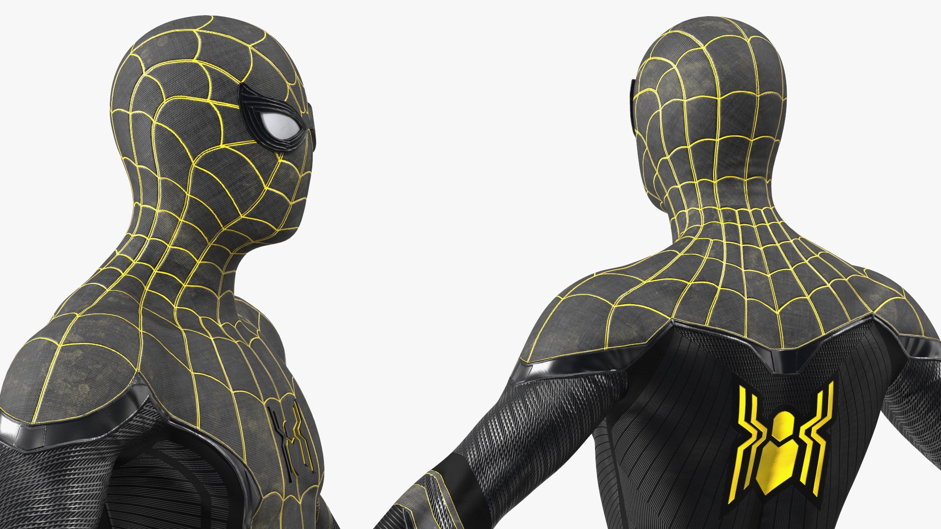 3D Model Spiderman Black Suit Rigged - TurboSquid 2092675