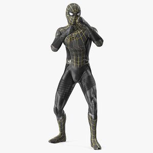 Spiderman Black Suit Rigged