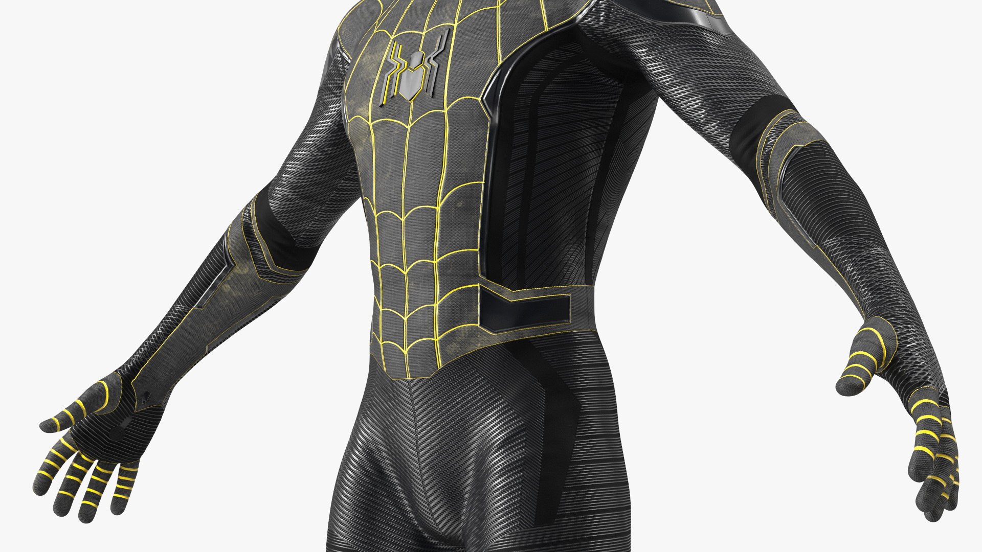 3D Model Spiderman Black Suit Rigged - TurboSquid 2092675