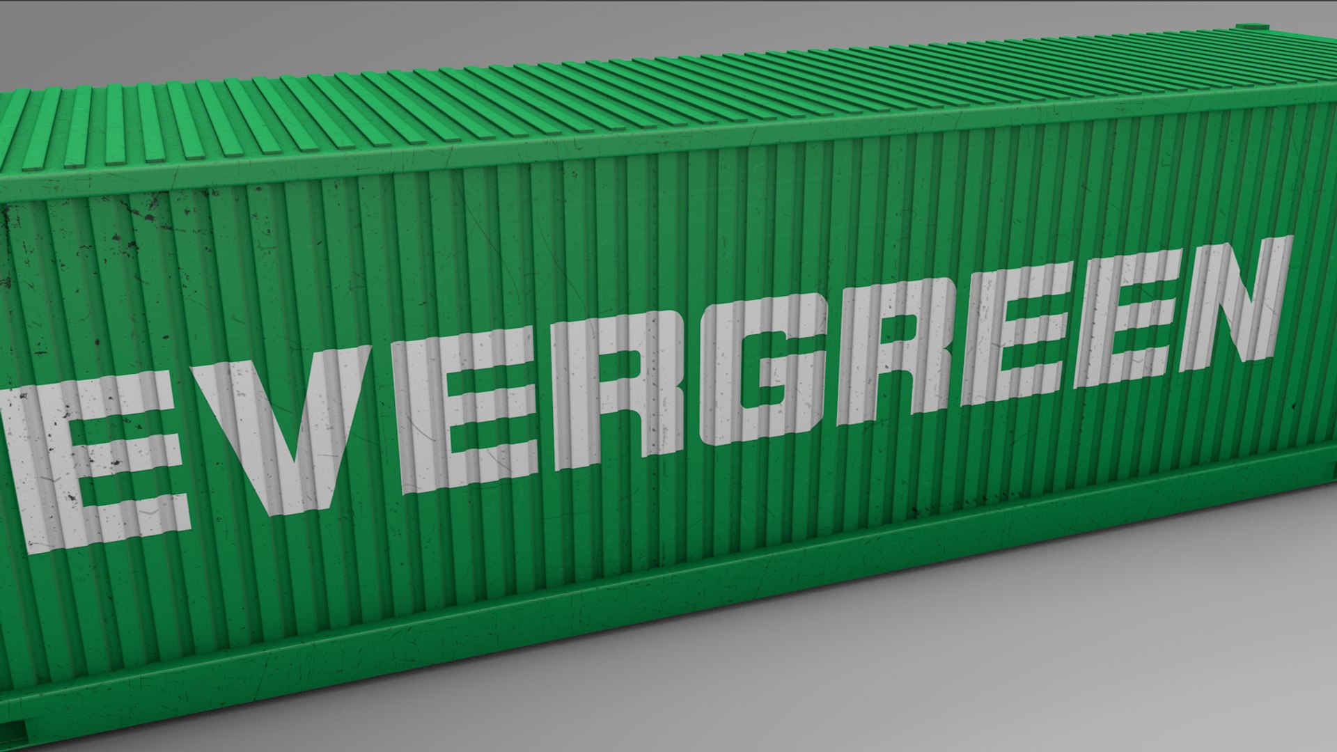 3D evergreen cargo container l721 - TurboSquid 1563498