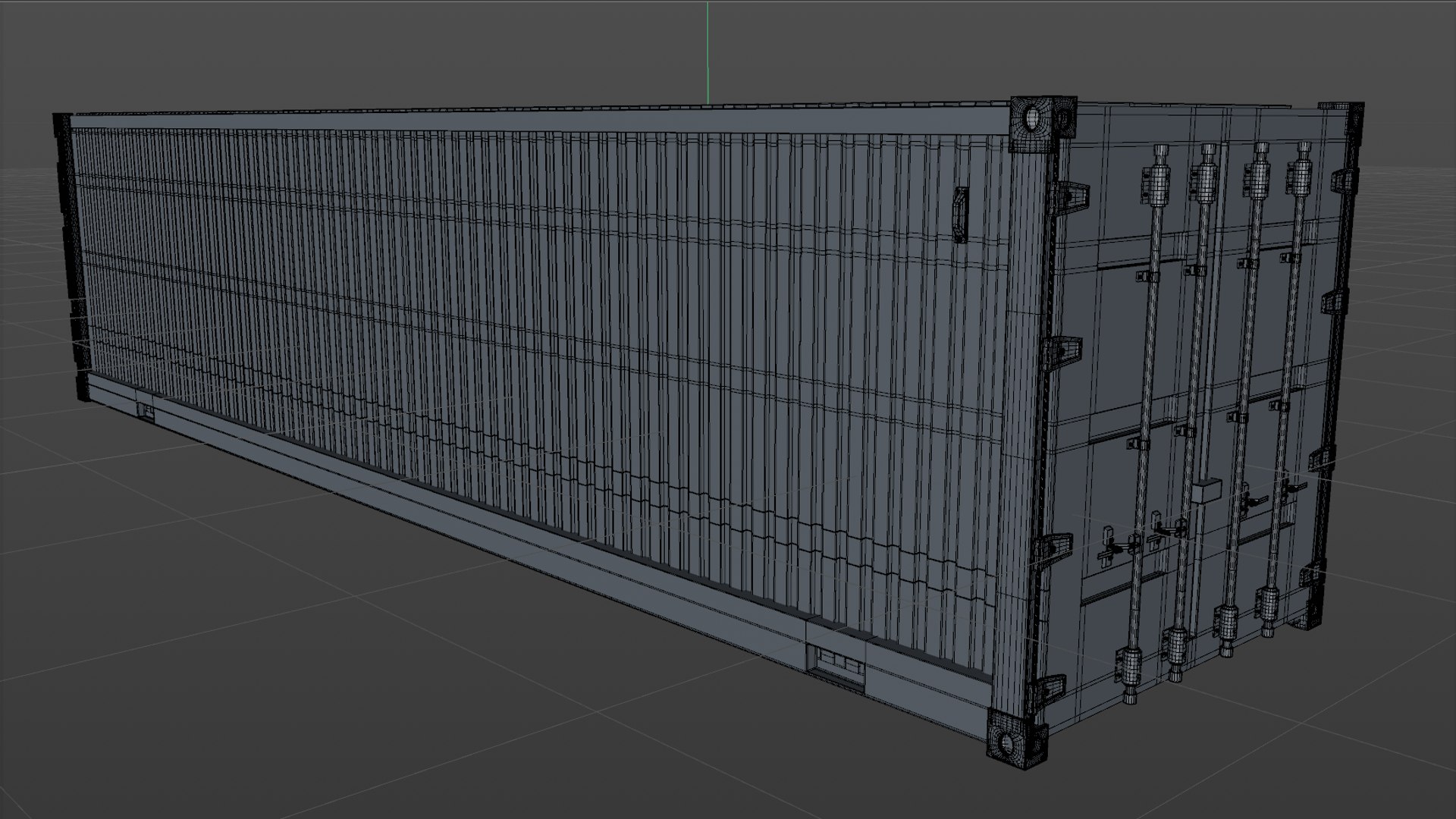 3D evergreen cargo container l721 - TurboSquid 1563498