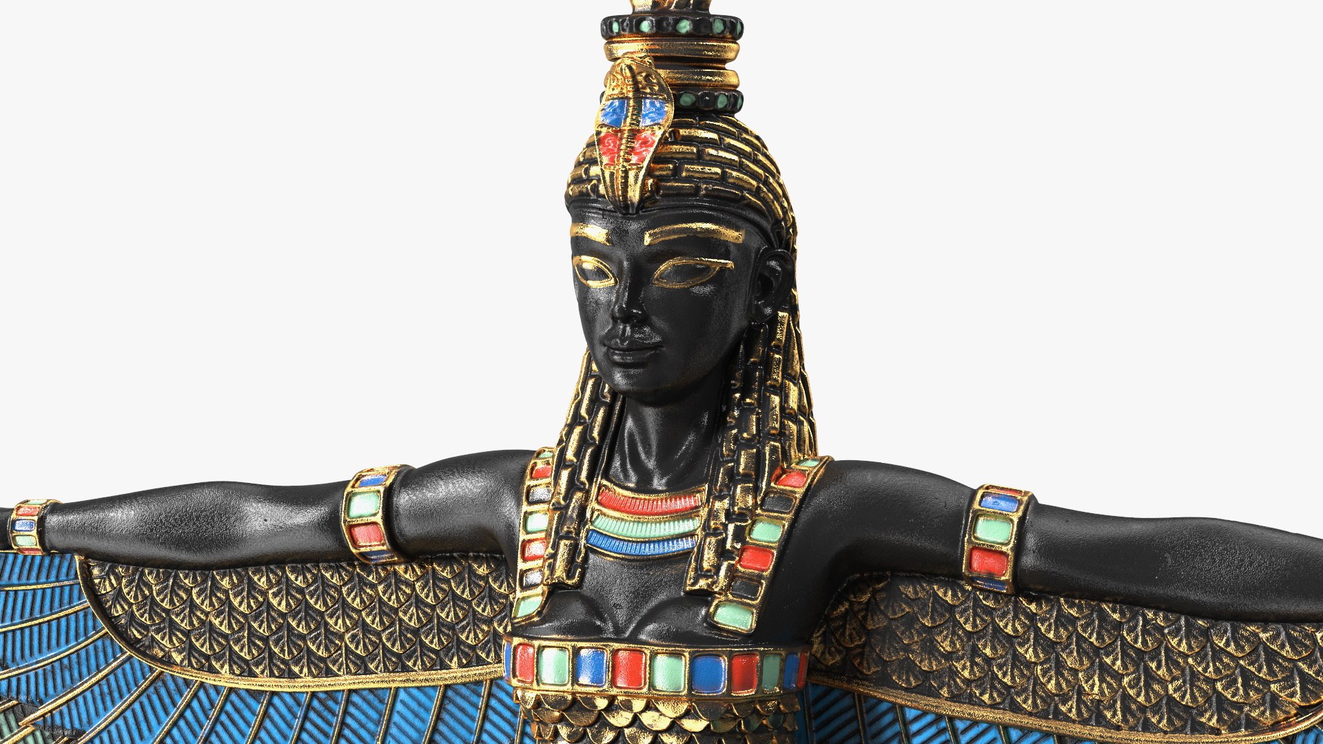 Egypt Goddess Isis Statue 3D model - TurboSquid 2027953